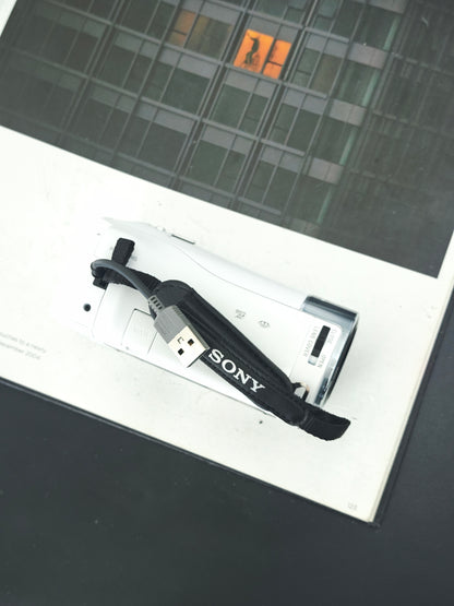 Used Sony HDR-CX470 white Handycam [JPN only]