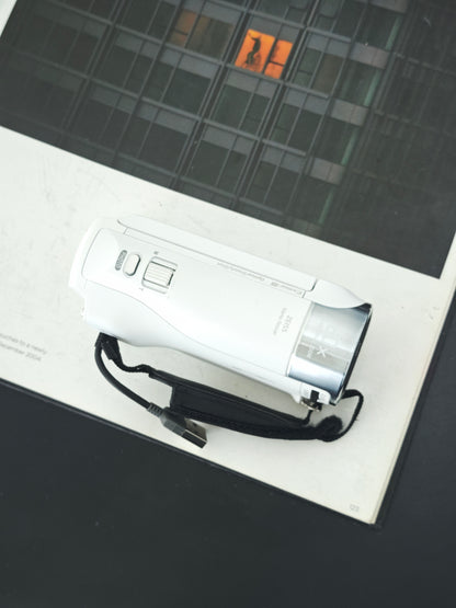Used Sony HDR-CX470 white Handycam [JPN only]
