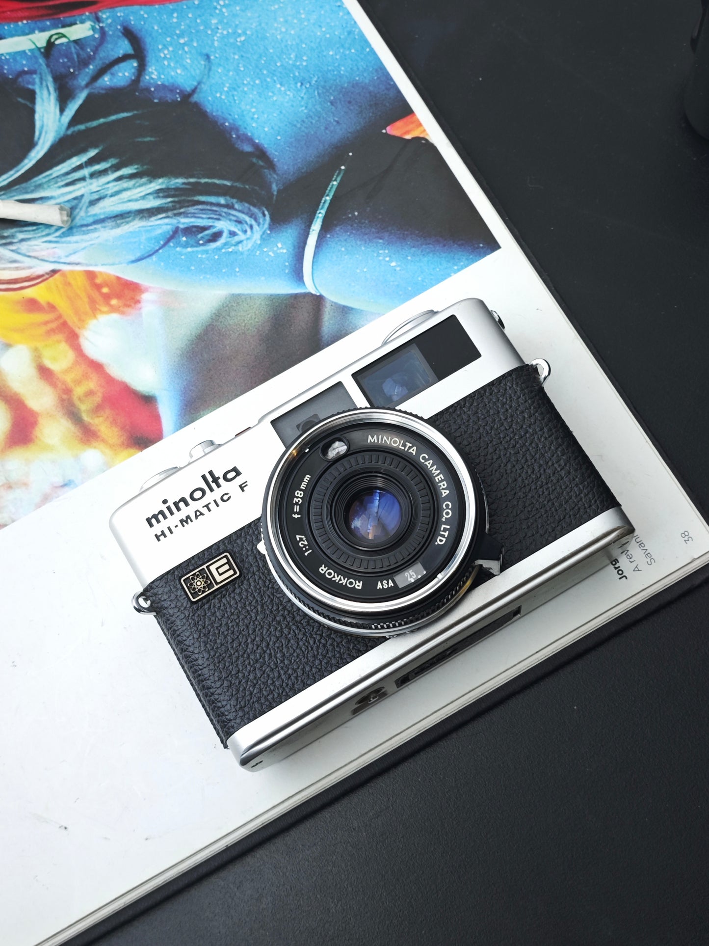 Minolta Hi-Matic F silver