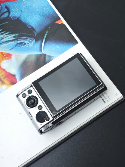 Used Casio EXILIM EX-ZR1700 silver Digital Camera [No charger]