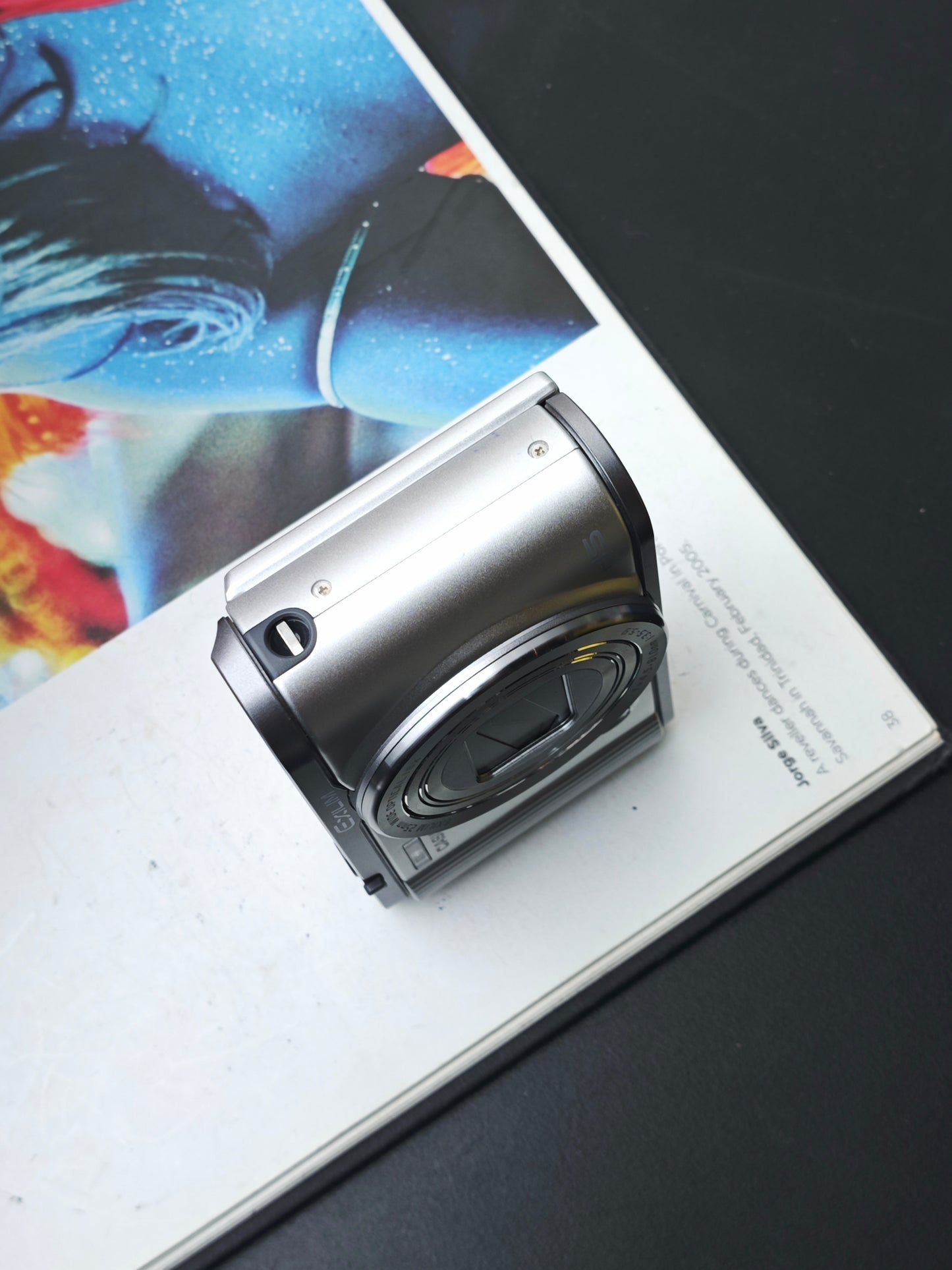 Used Casio EXILIM EX-ZR1700 silver Digital Camera [No charger]