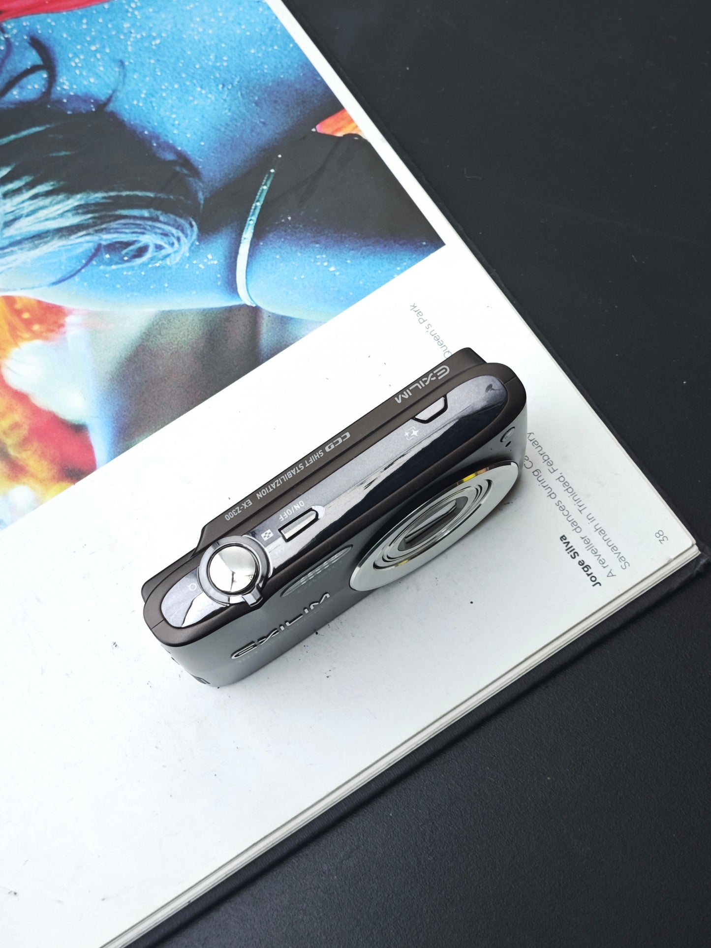 Used Casio EXILIM EX-Z300 black Digital Camera [No charger]