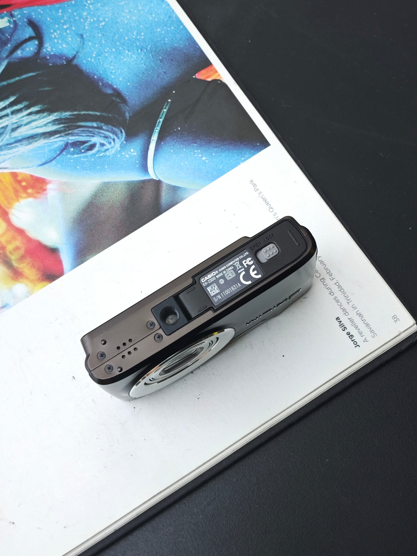 Used Casio EXILIM EX-Z300 black Digital Camera [No charger]