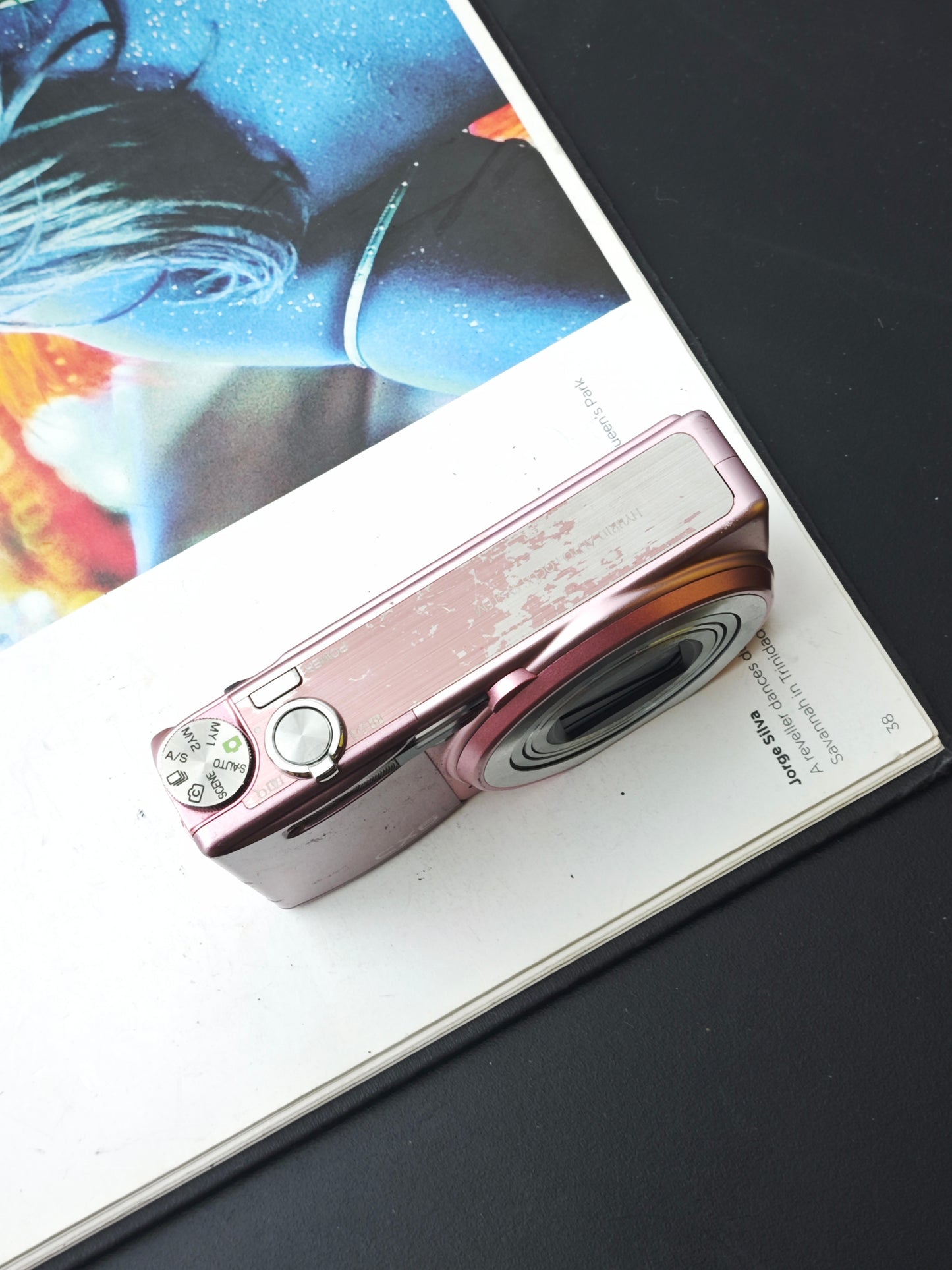 Used Ricoh CX6 pink Digital Camera [No charger]
