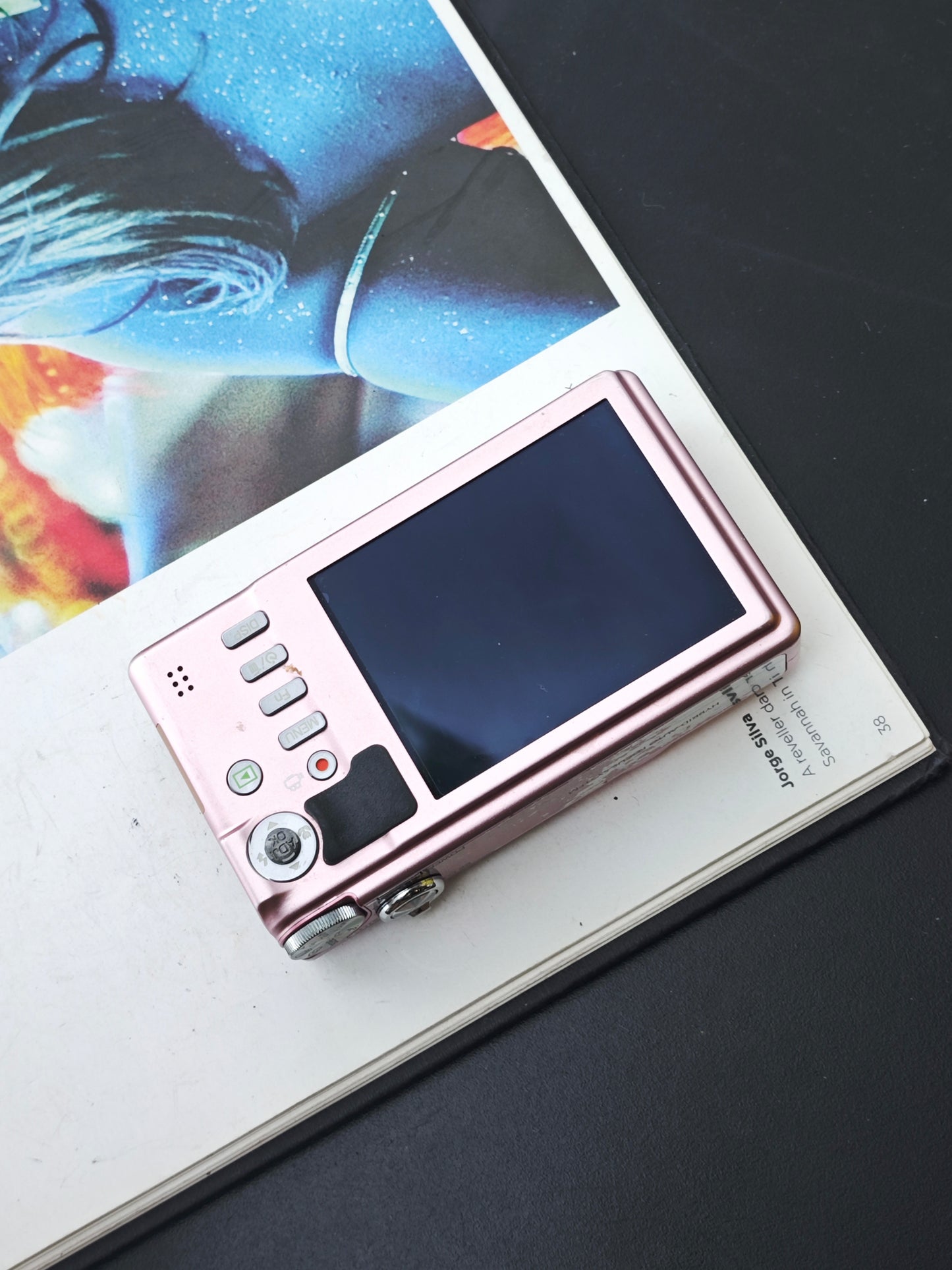 Used Ricoh CX6 pink Digital Camera [No charger]