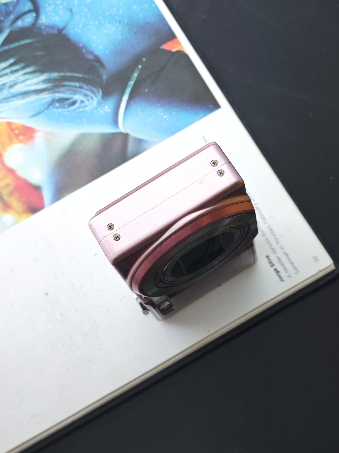 Used Ricoh CX6 pink Digital Camera [No charger]