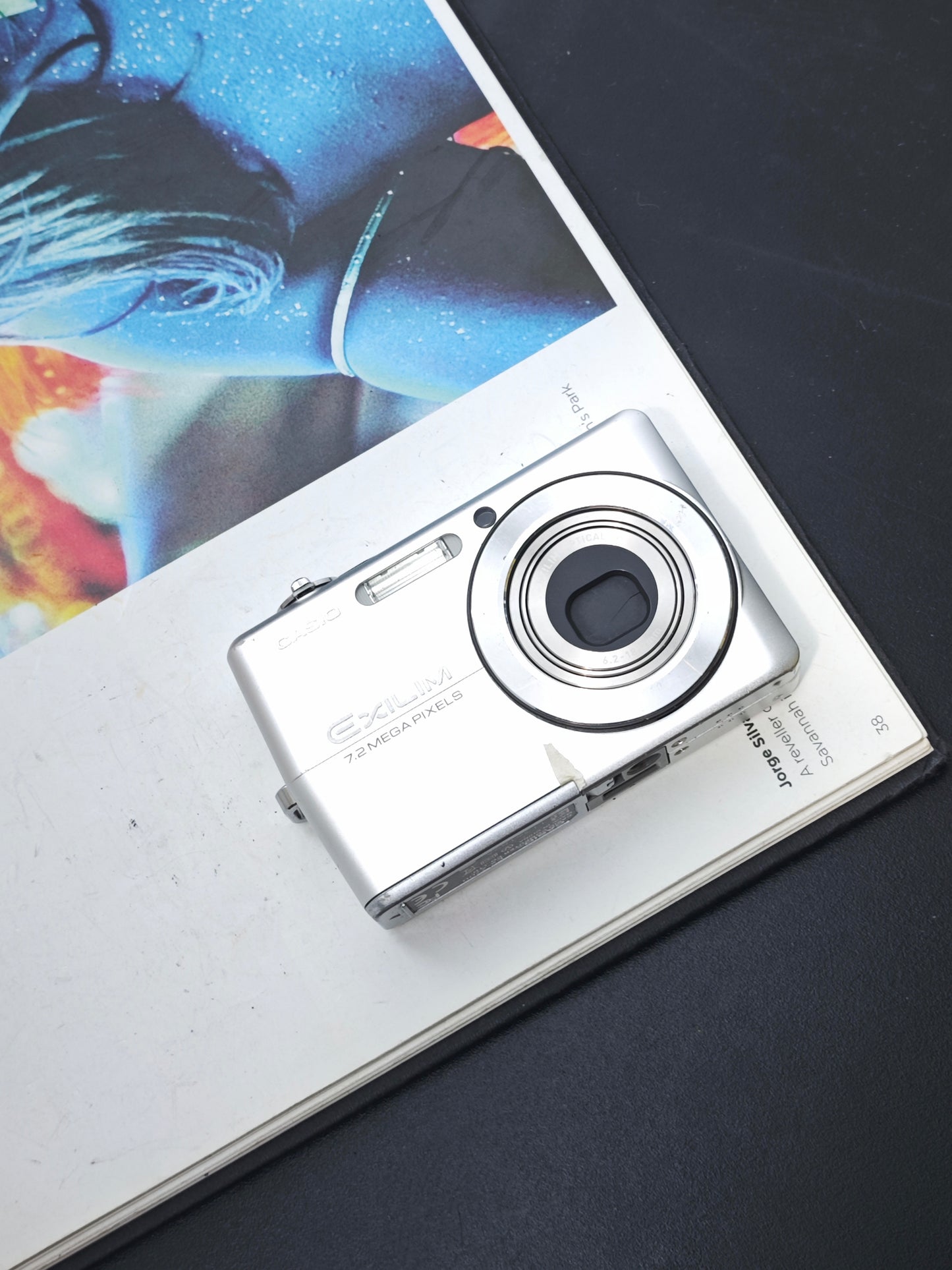 Used Casio EXILIM EX-Z700 silver Digital Camera