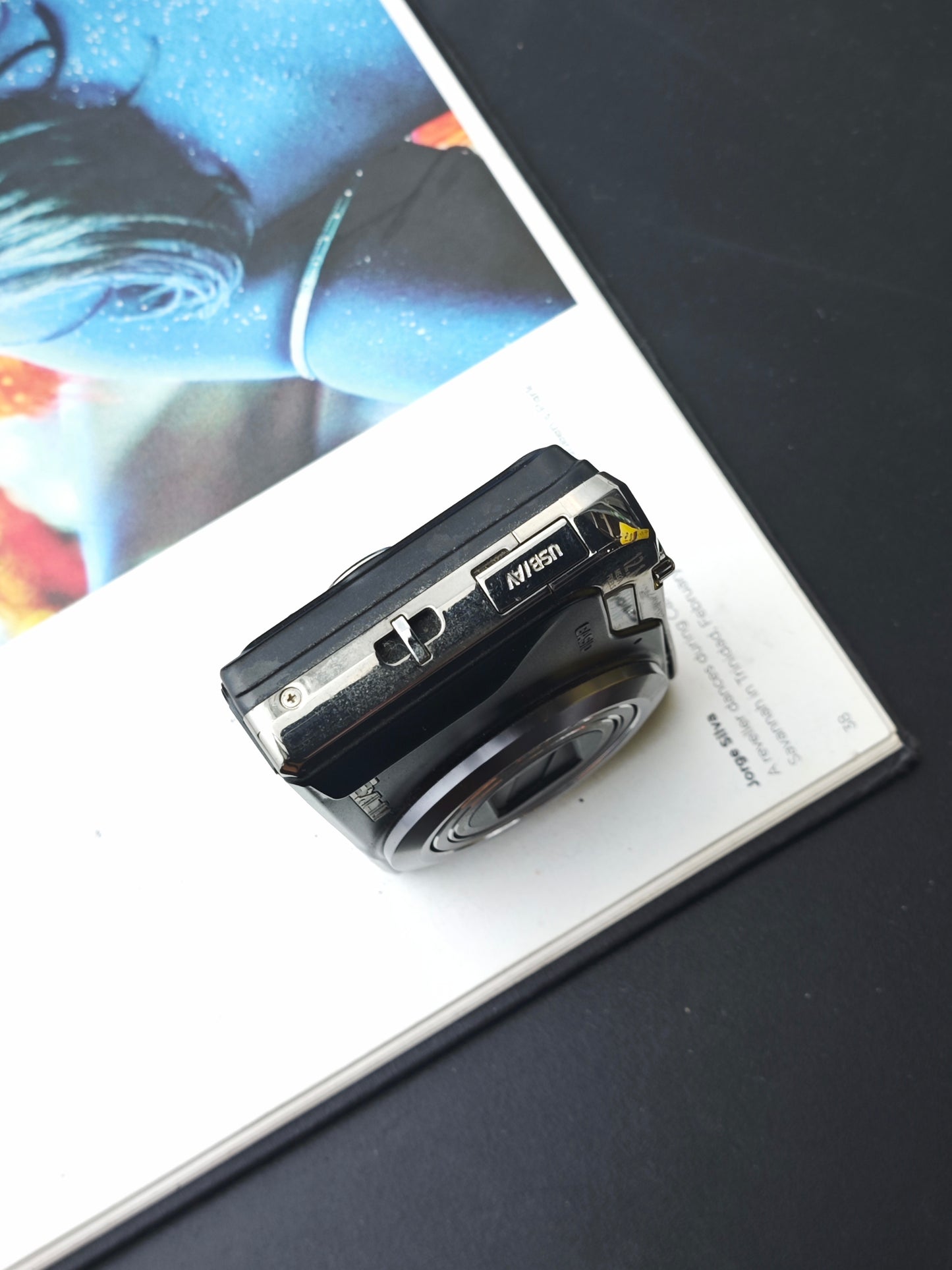 Used Casio EXILIM EX-H10 black Digital Camera [No charger] #11016968A