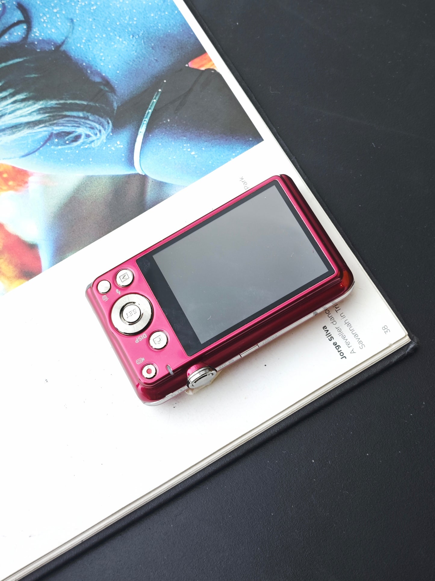 Used Casio EXILIM EX-ZS26 magenta Digital Camera [No charger]