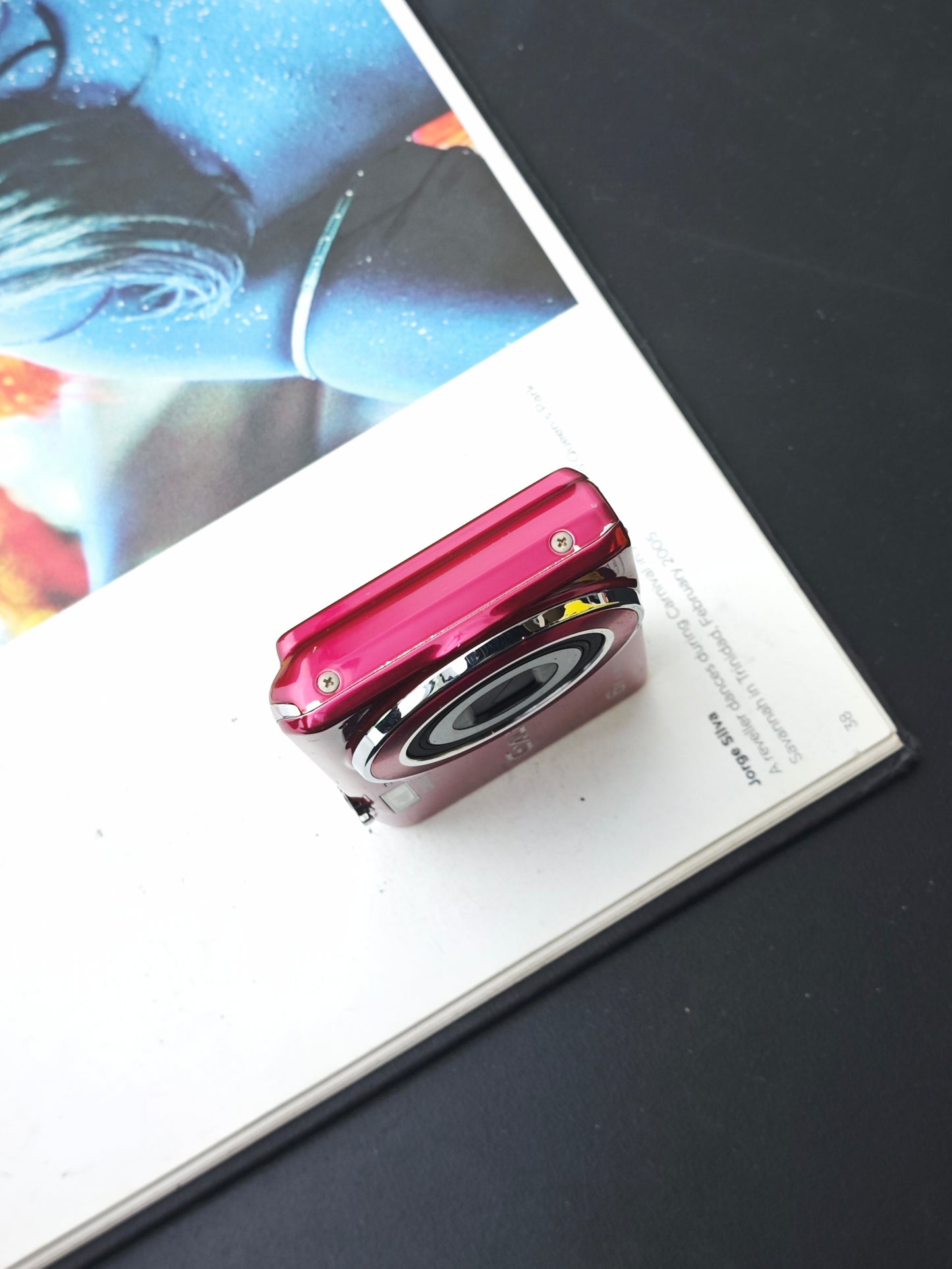 Used Casio EXILIM EX-ZS26 magenta Digital Camera [No charger]