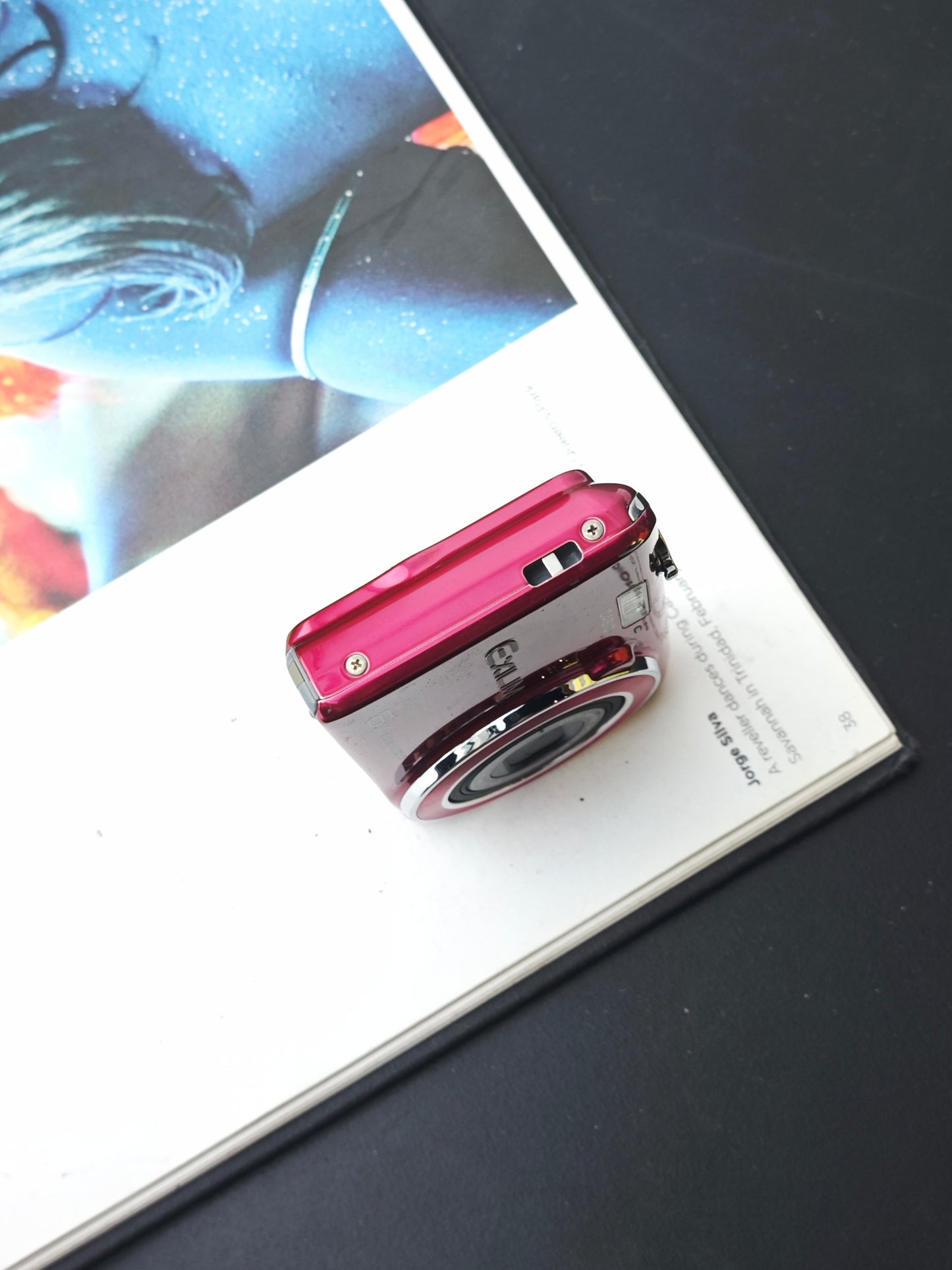 Used Casio EXILIM EX-ZS26 magenta Digital Camera [No charger]