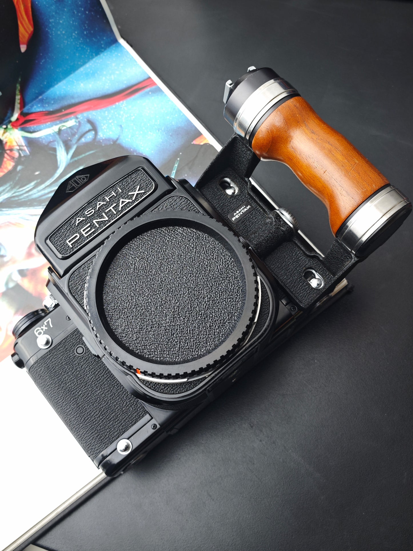 Pentax 6x7 MUP No TTL with Super-Multi-Coated Takumar 105mm F2.4 + Super-Multi-Coated Takumar 200mm F4