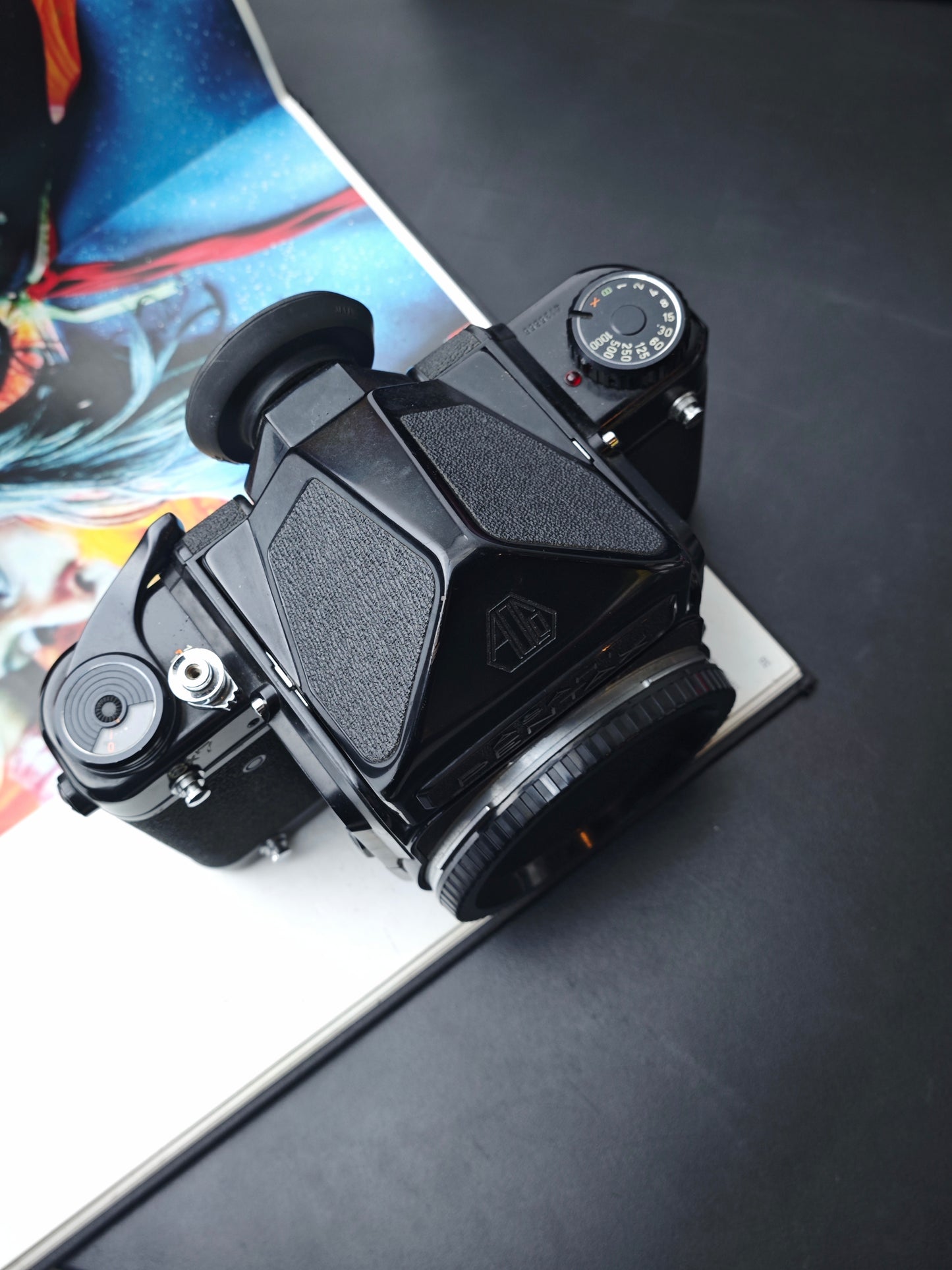 Pentax 6x7 MUP No TTL with Super-Multi-Coated Takumar 105mm F2.4 + Super-Multi-Coated Takumar 200mm F4