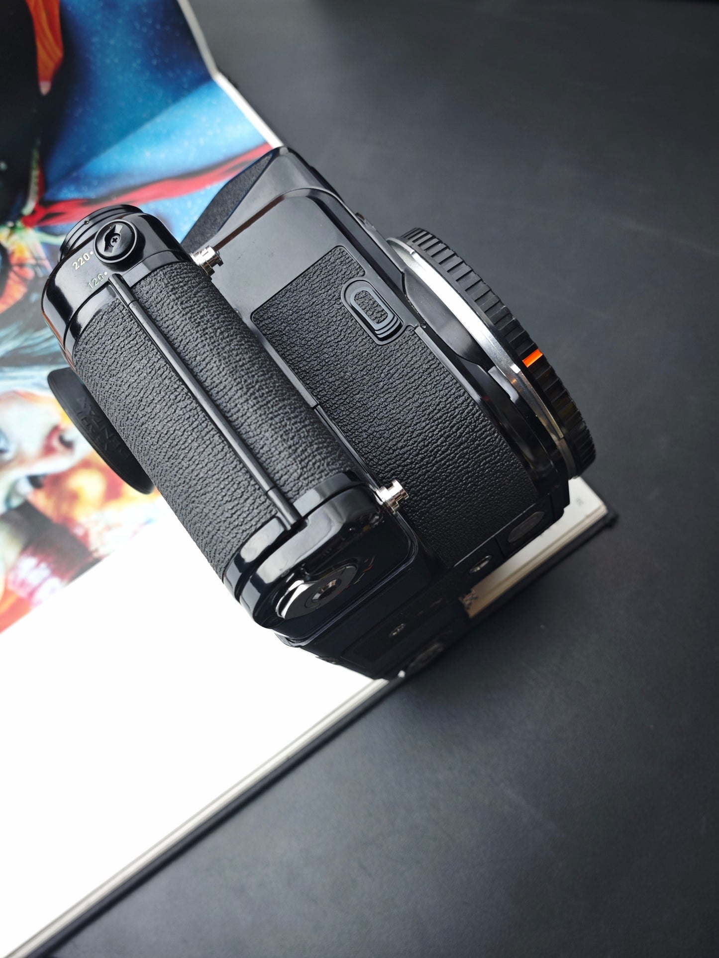 Pentax 6x7 MUP No TTL with Super-Multi-Coated Takumar 105mm F2.4 + Super-Multi-Coated Takumar 200mm F4