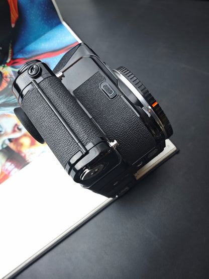 Pentax 6x7 MUP No TTL with Super-Multi-Coated Takumar 105mm F2.4 + Super-Multi-Coated Takumar 200mm F4