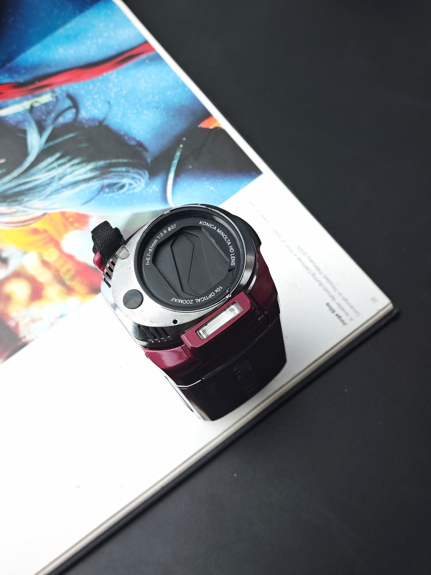Used JVC GZ-HM570-R Camcorder [No charger]