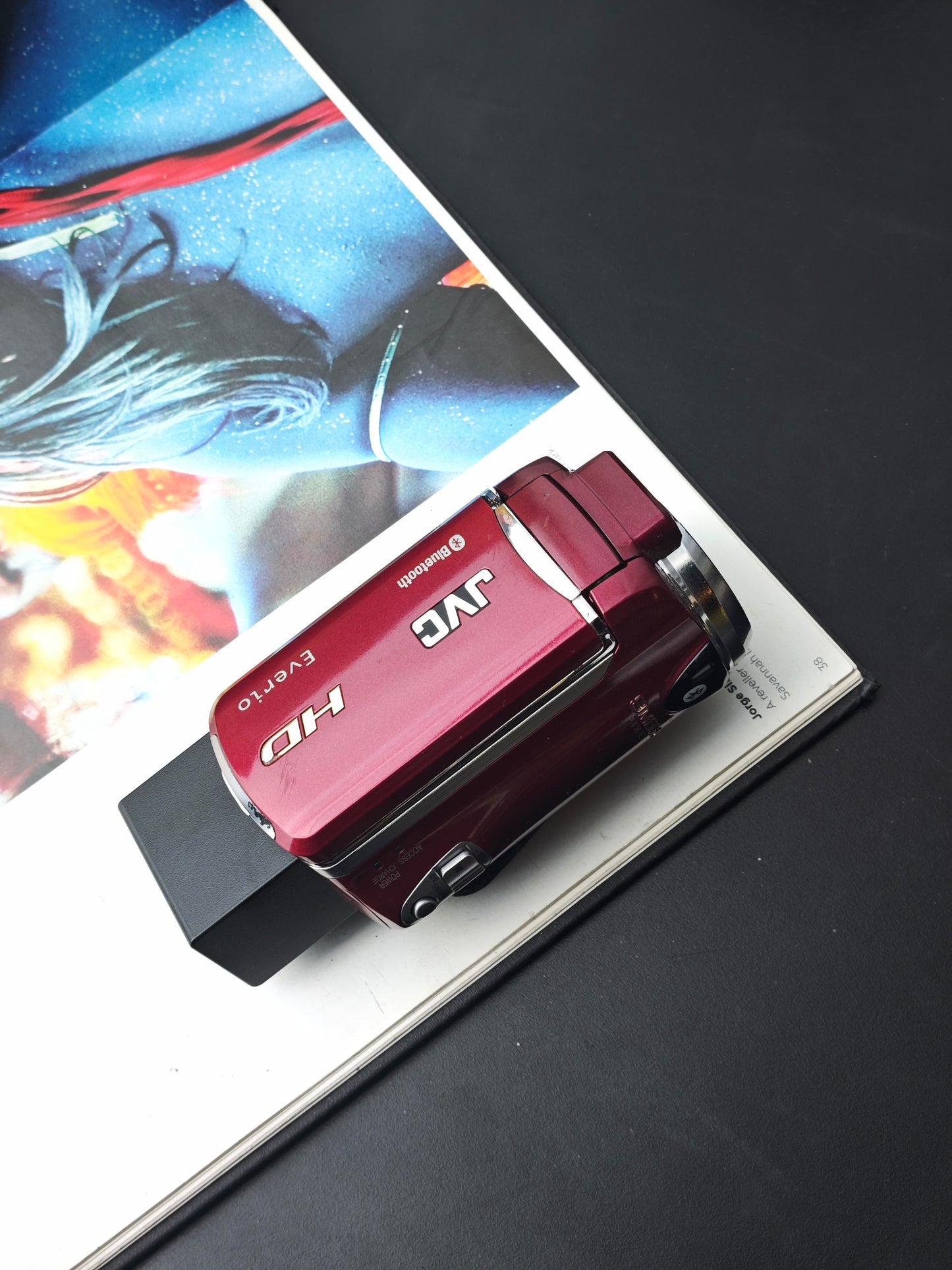 Used JVC GZ-HM570-R Camcorder [No charger]