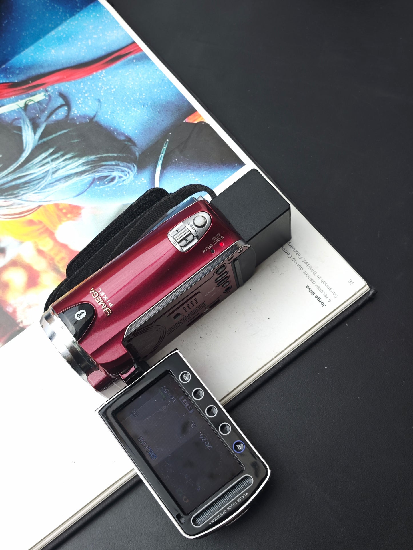 Used JVC GZ-HM570-R Camcorder [No charger]