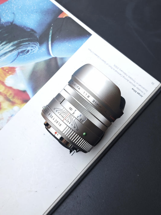 SMC Pentax-FA 31mm F1.8 AL Limited silver [with box]