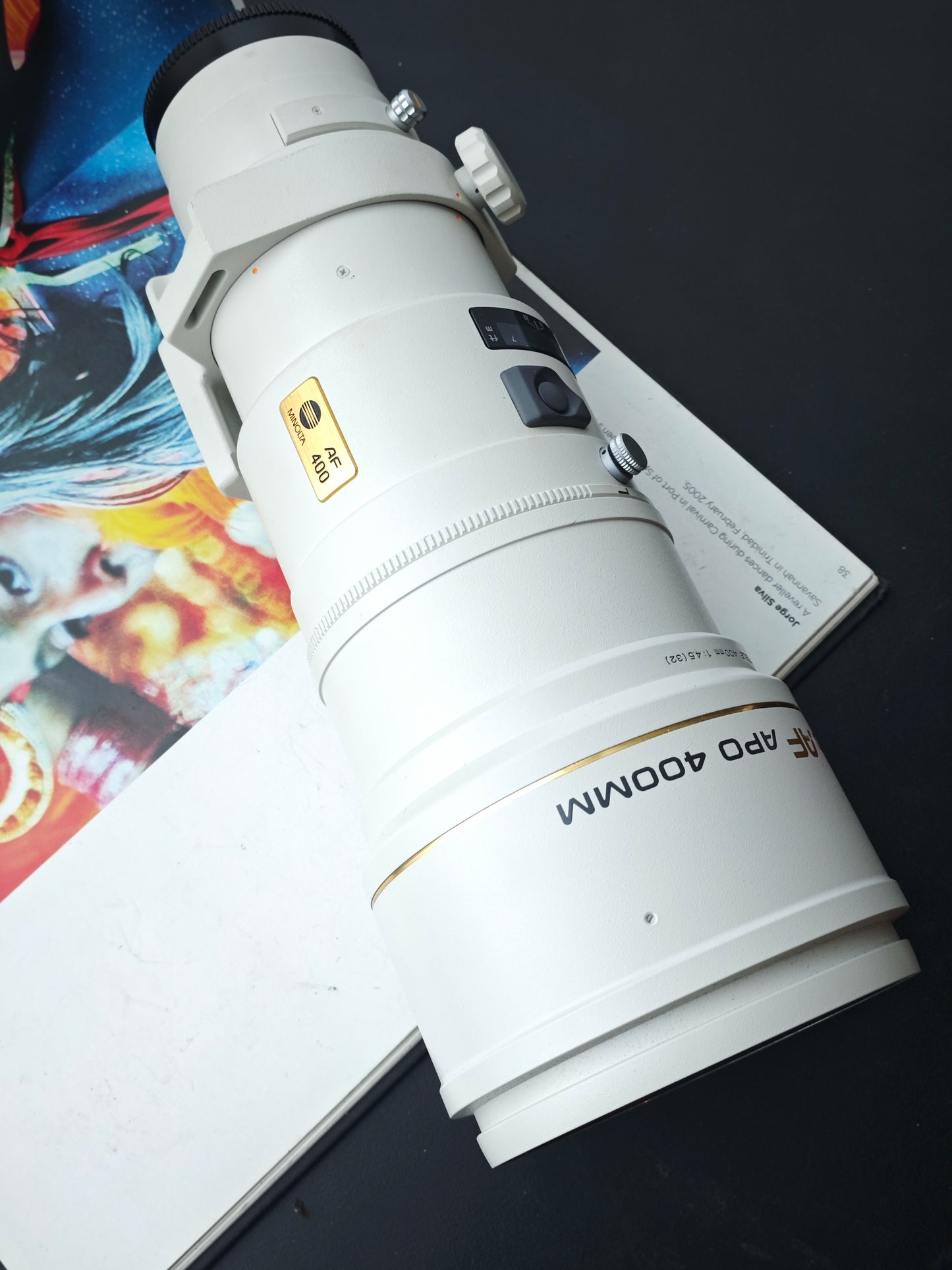 Minolta High Speed AF Apo 400mm F4.5 with AF 1.4X Tele convertor II APO