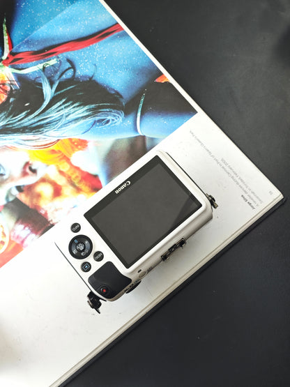 Used Canon EOS M white with EF-M 22mm F2 STM and EF-M 18-55mm F3.5-5.6 IS STM