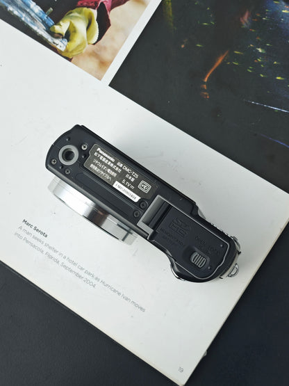 Used Panasonic Lumix DMC-TZ5 black Digital Camera [JPN only, No charger]