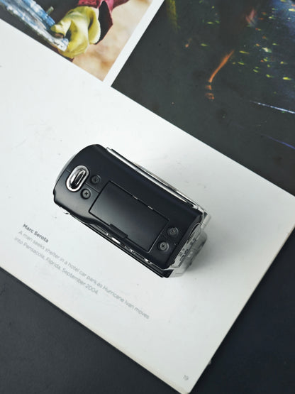 Used Panasonic Lumix DMC-TZ5 black Digital Camera [JPN only, No charger]