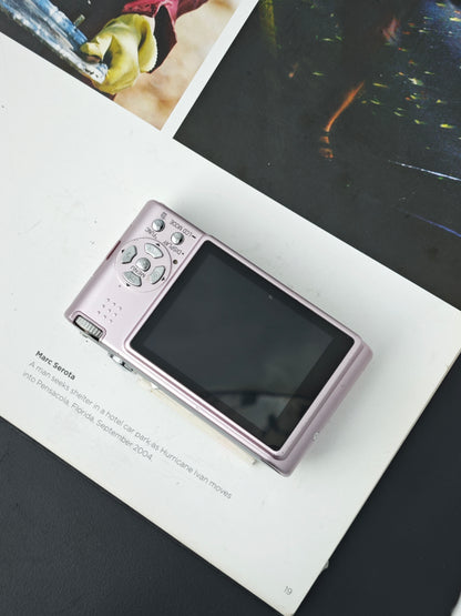 Used Panasonic Lumix DMC-FS1 pink Digital Camera [No charger]