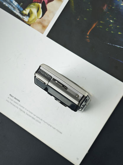 Used Nikon Coolpix S6000 silver Digital Camera [No charger]