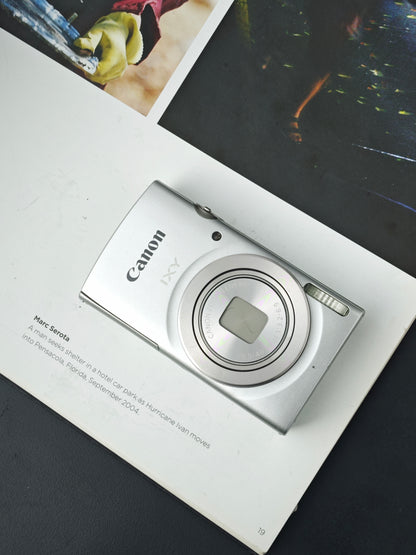 Used Canon IXY 200 silver Digital Camera [with box]