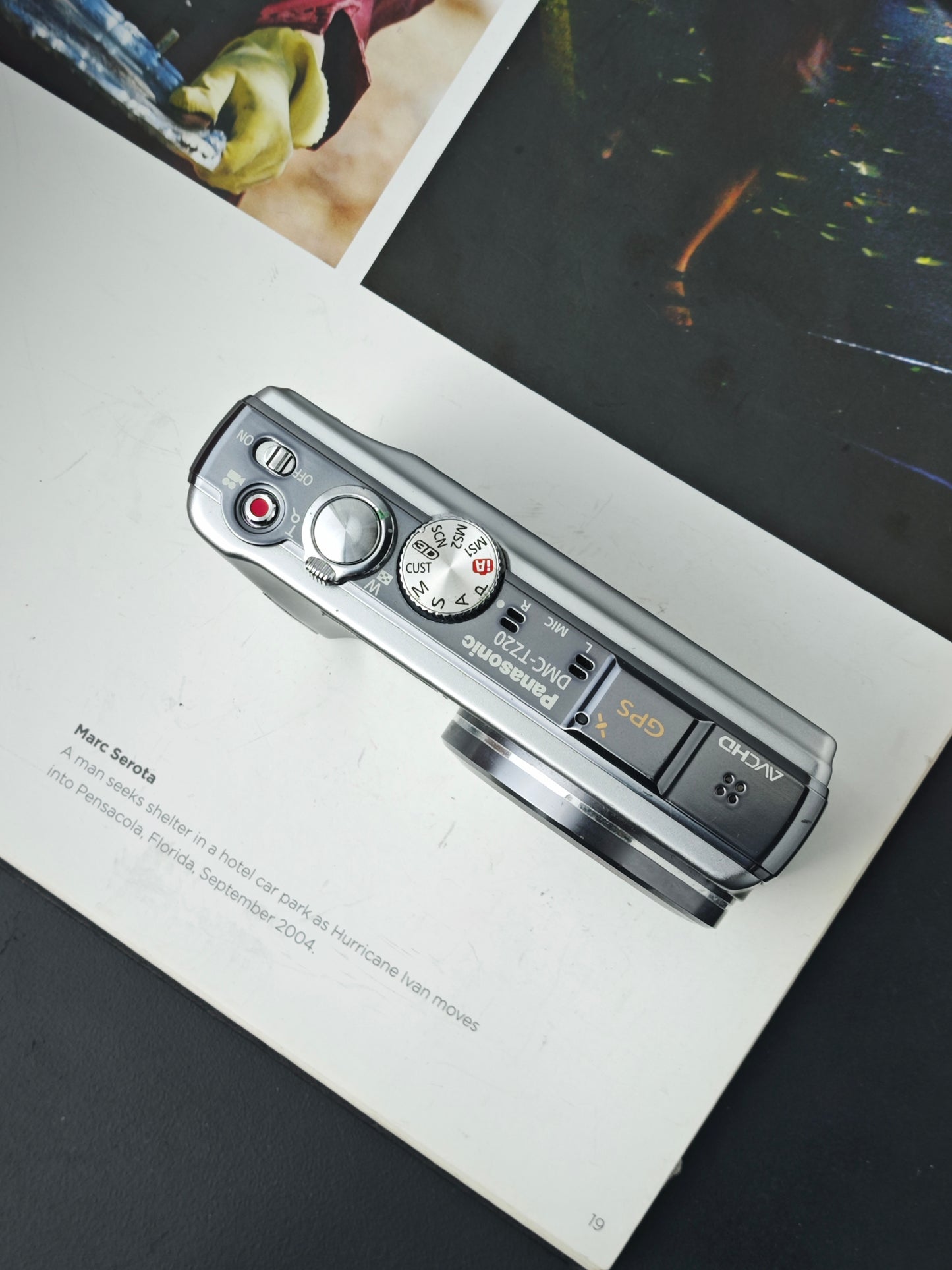 Used Panasonic Lumix DMC-TZ20 silver Digital Camera [JPN only, No charger]