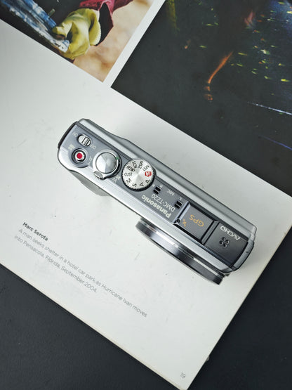 Used Panasonic Lumix DMC-TZ20 silver Digital Camera [JPN only, No charger]