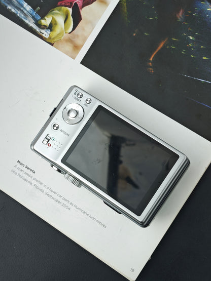 Used Panasonic Lumix DMC-TZ20 silver Digital Camera [JPN only, No charger]