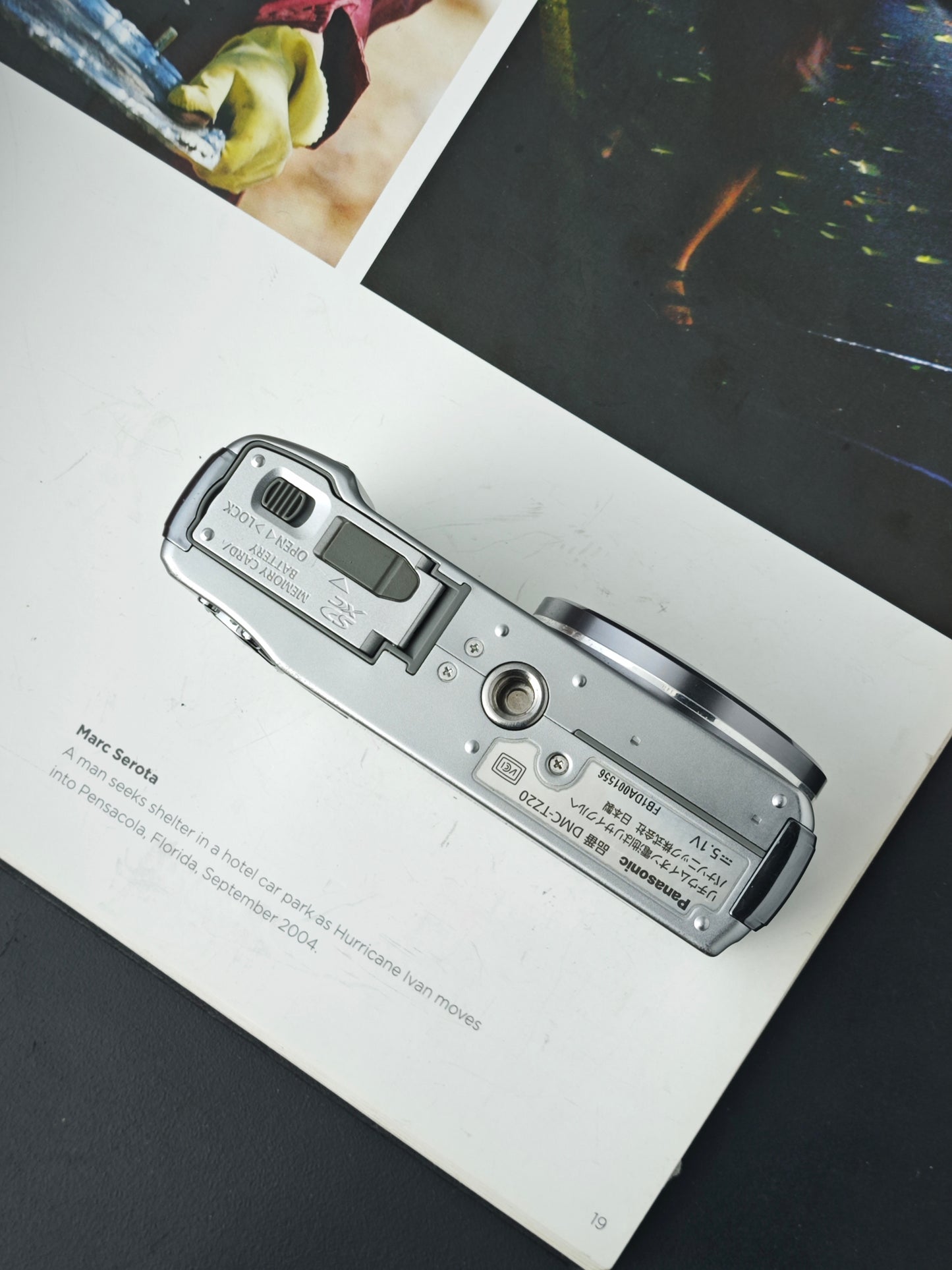 Used Panasonic Lumix DMC-TZ20 silver Digital Camera [JPN only, No charger]