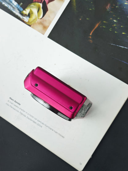 Used Casio EXILIM EX-ZR410 red Digital Camera [No charger]