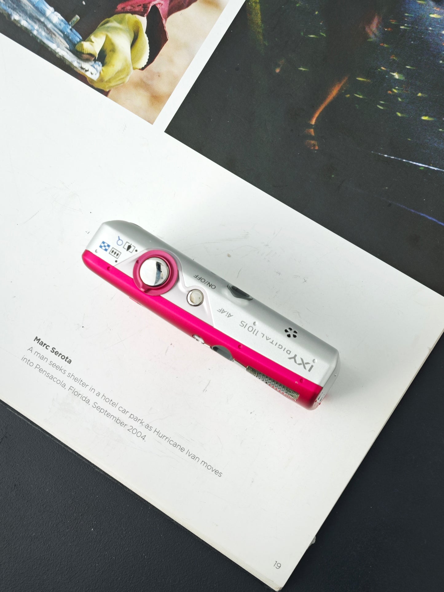 Used Canon IXY Digital 110 IS pink Digital Camera [with box]