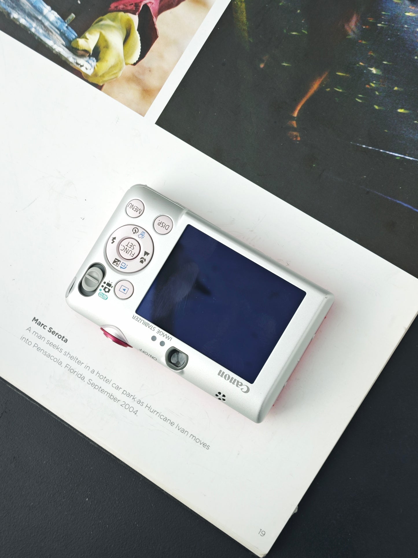 Used Canon IXY Digital 110 IS pink Digital Camera [with box]