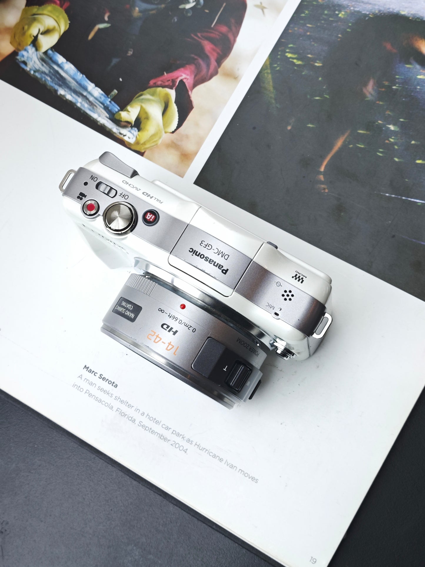 Used Panasonic Lumix DMC-GF3 with with Lumix G Vario 14-42mm F3.5-5.6 [JPY only]