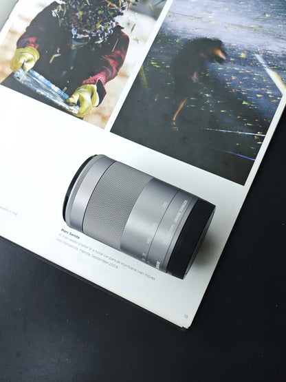 Used Canon EOS M100 with Double Zoom Kit Digital Camera [No charger]