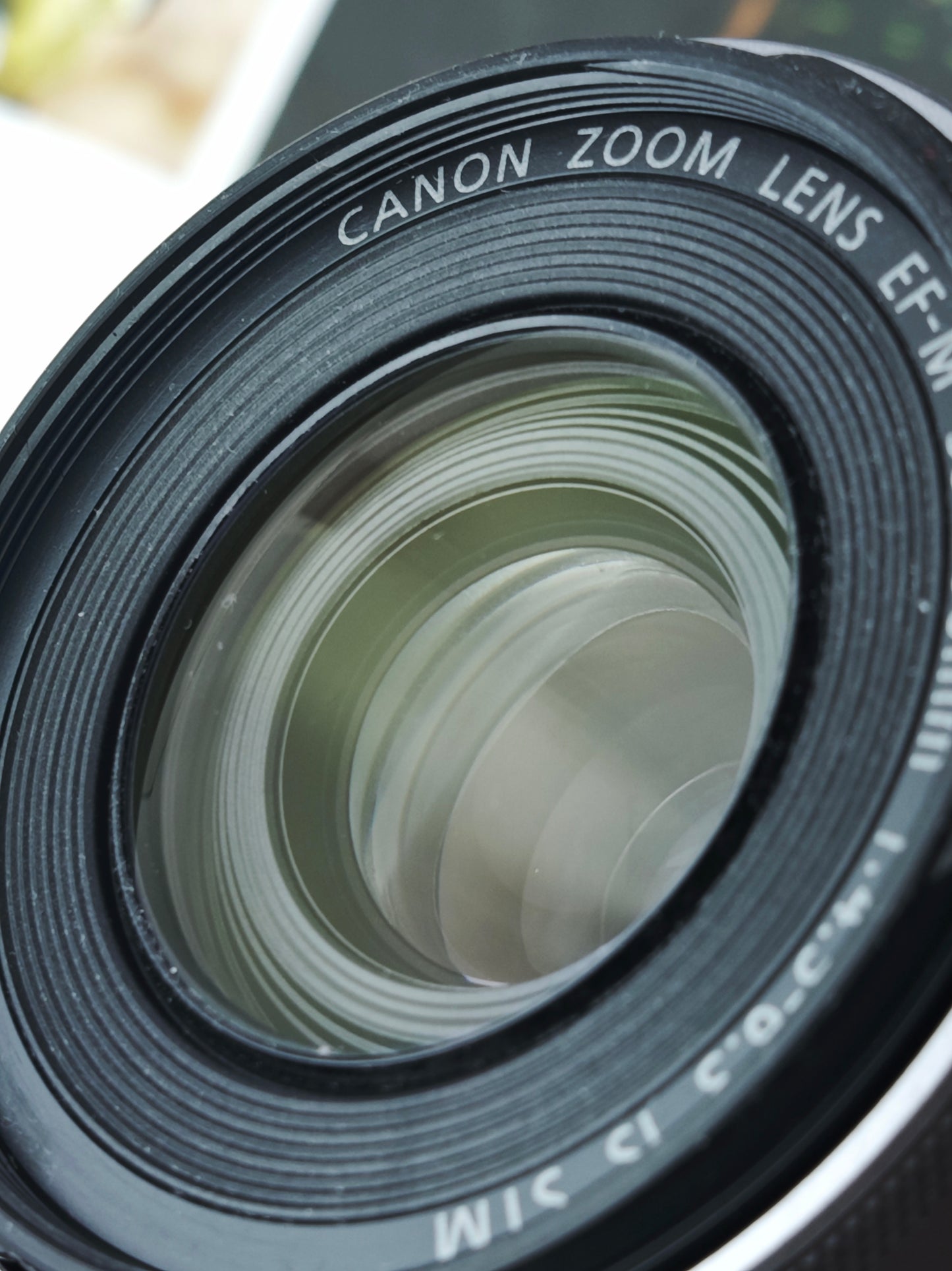 Used Canon EOS M100 with Double Zoom Kit Digital Camera [No charger]