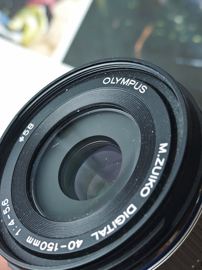 *READ* Used Olympus PEN E-PL2 with Double Zoom Kit [No charger]
