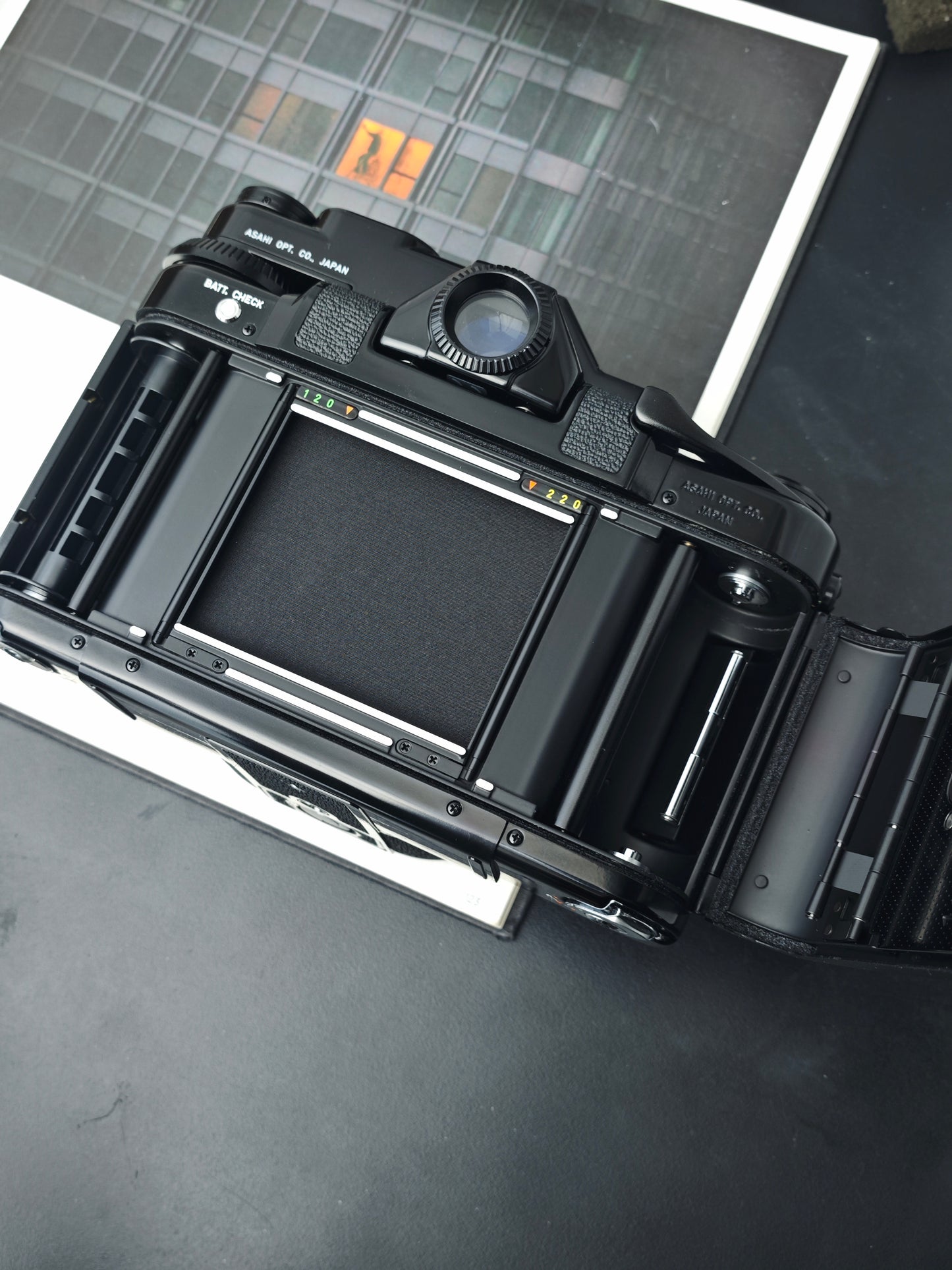 Pentax 67 MUP TTL with SMC Pentax 67 105mm F2.4 and SMC Pentax 67 55mm F4