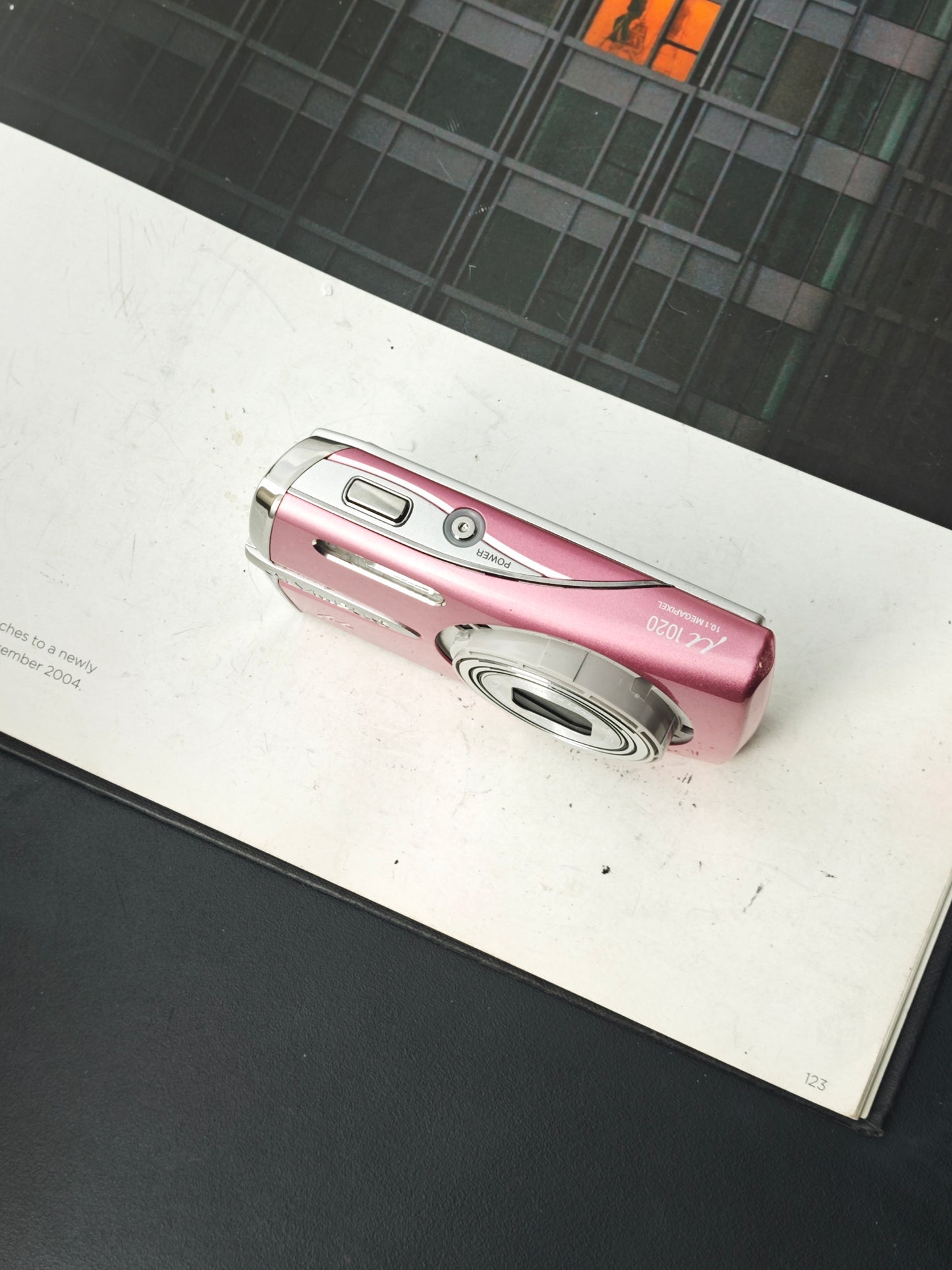 *READ* Used Olympus μ 1020 pink Digital Camera