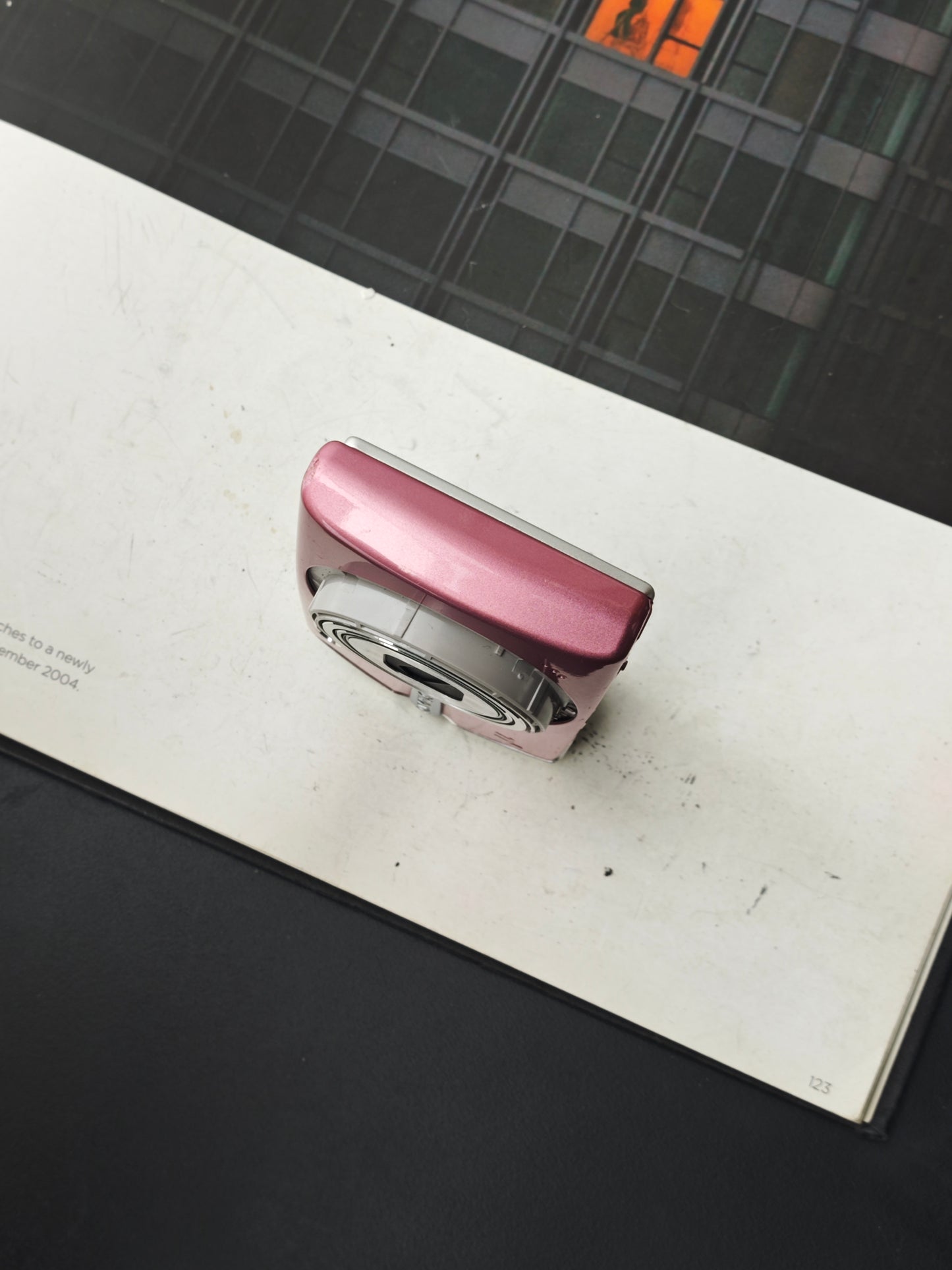 *READ* Used Olympus μ 1020 pink Digital Camera