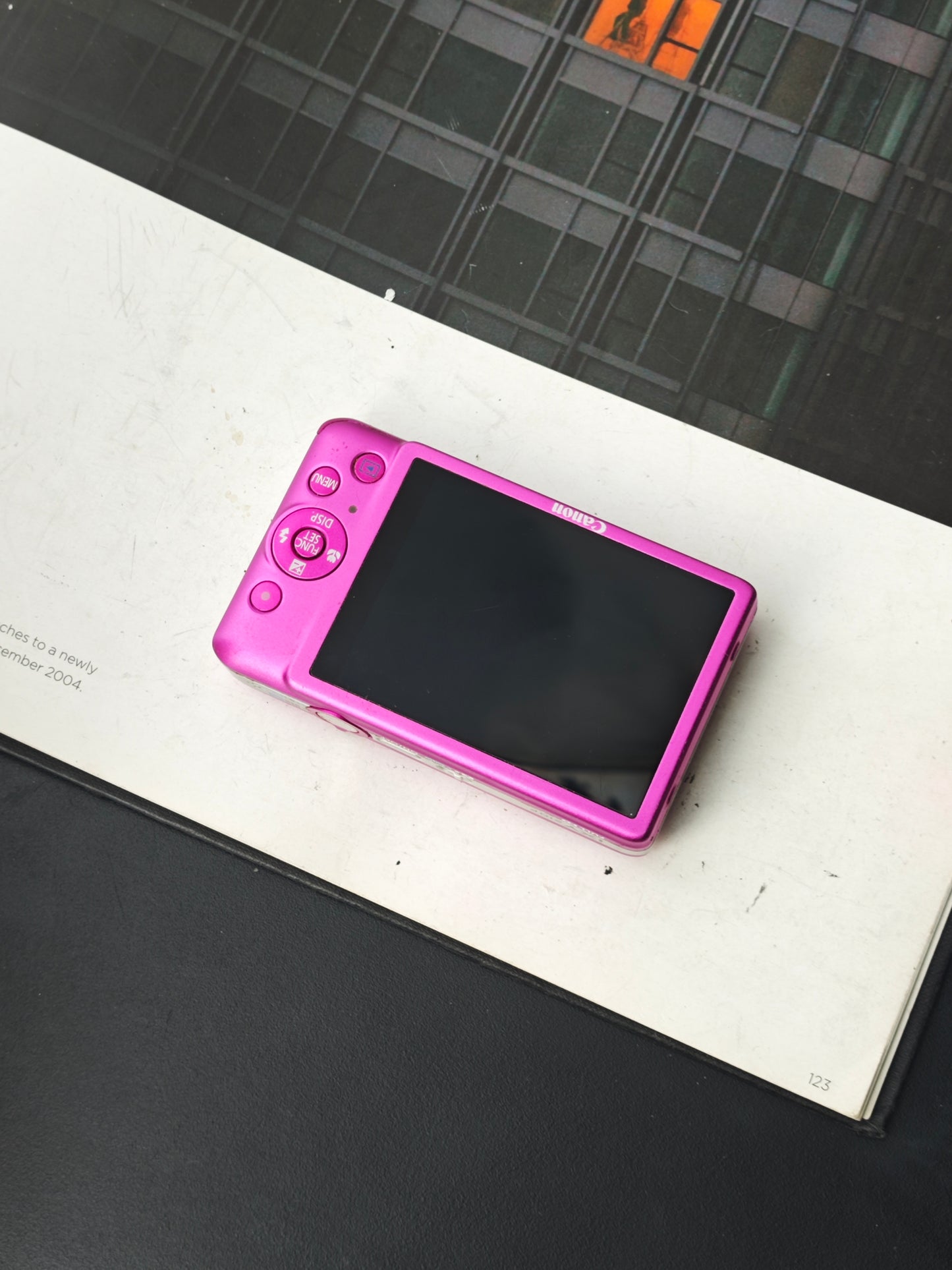 Used Canon IXY 210F pink Digital Camera [with box]