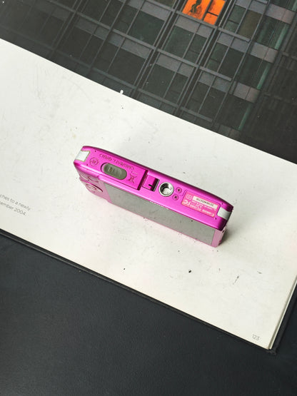 Used Canon IXY 210F pink Digital Camera [with box]