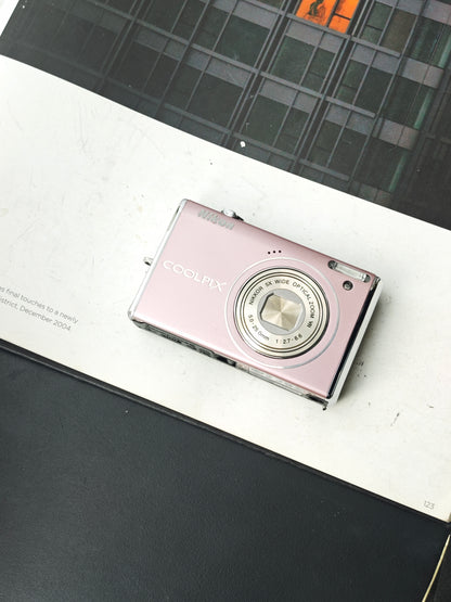 Used Nikon Coolpix S640 pink Digital Camera [No charger]