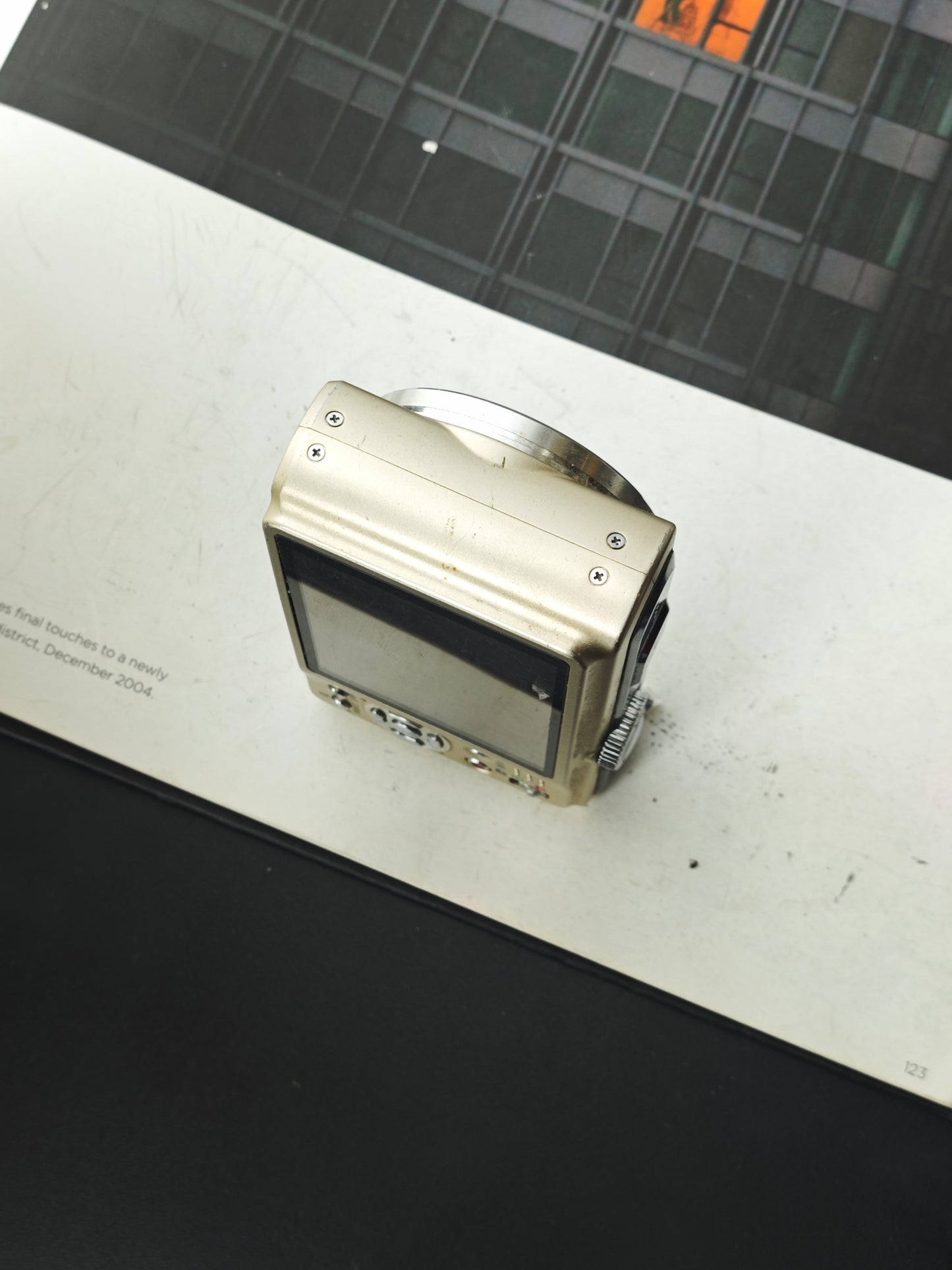 Used Panasonic Lumix DMC-TZ10 gold Digital Camera [JPN only, No charger]