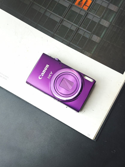 Used Canon IXY 630 purple Digital Camera [with box] #011064003936