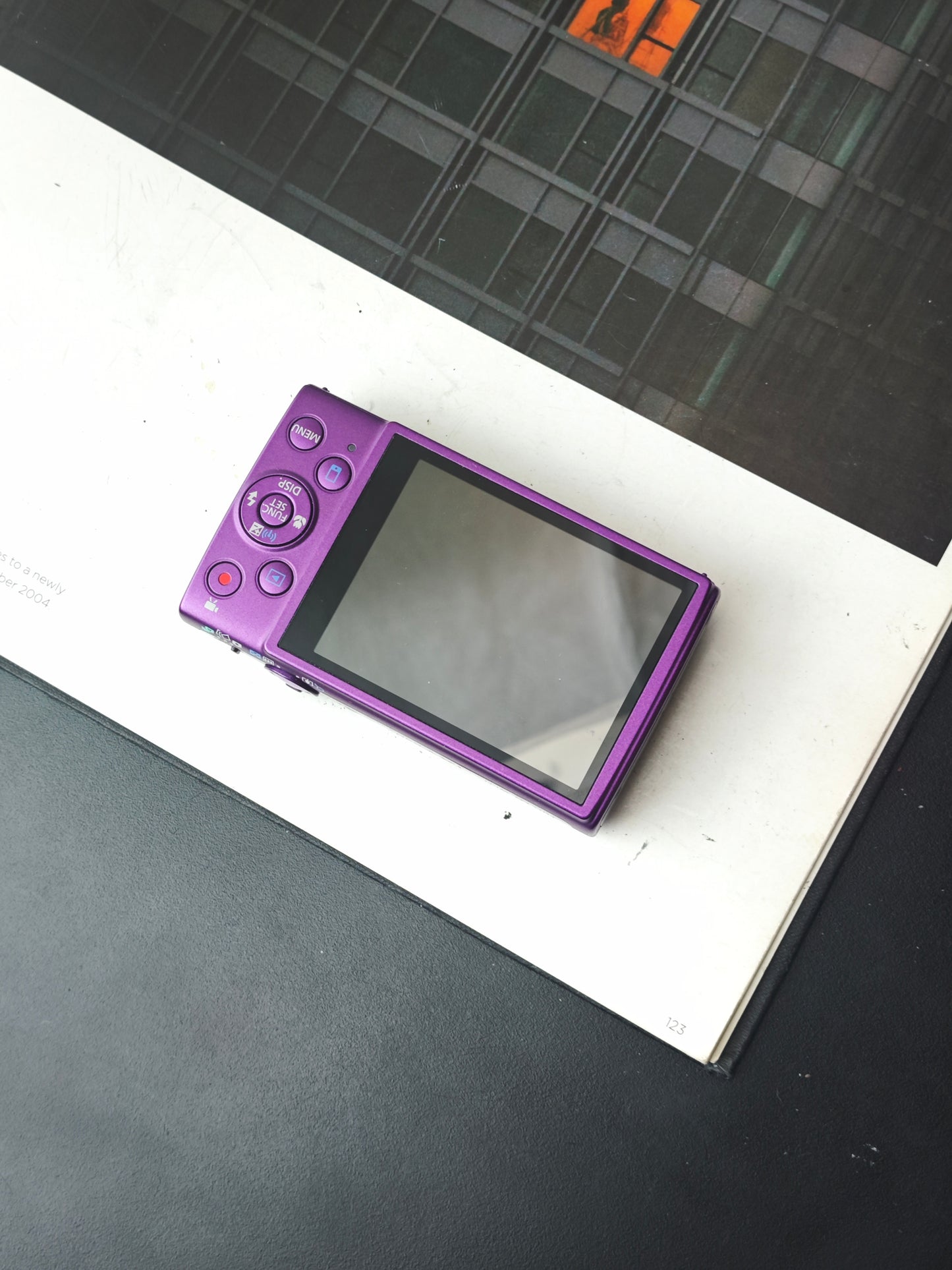 Used Canon IXY 630 purple Digital Camera [with box] #011064003936